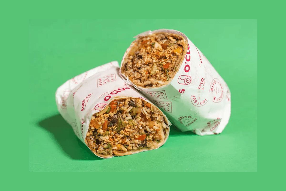Burrito de vegetales