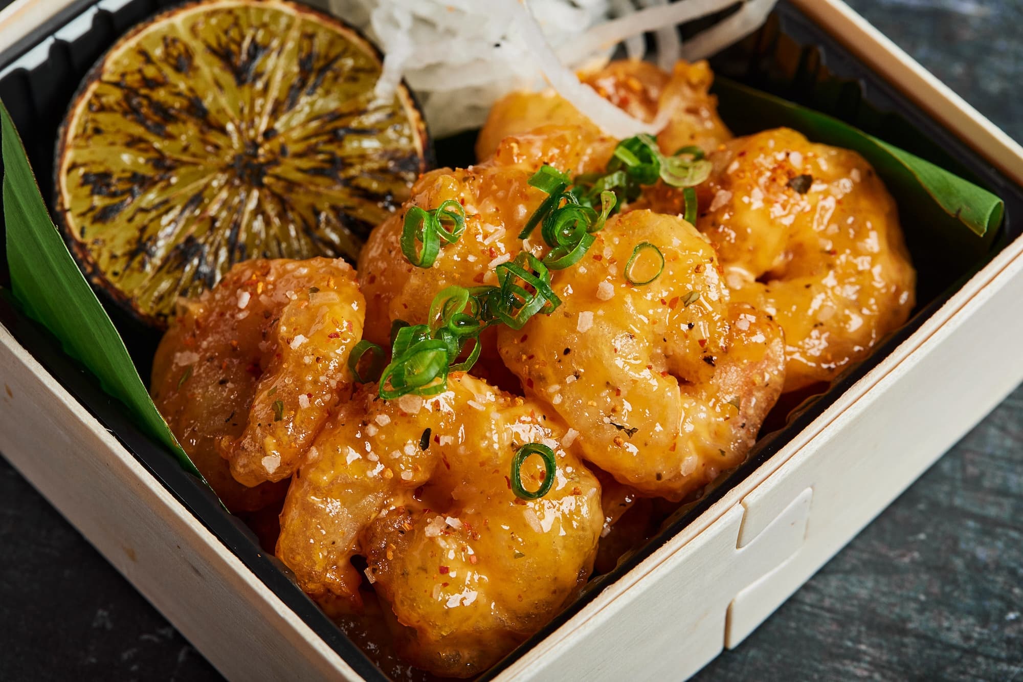 Rock shrimp tempura