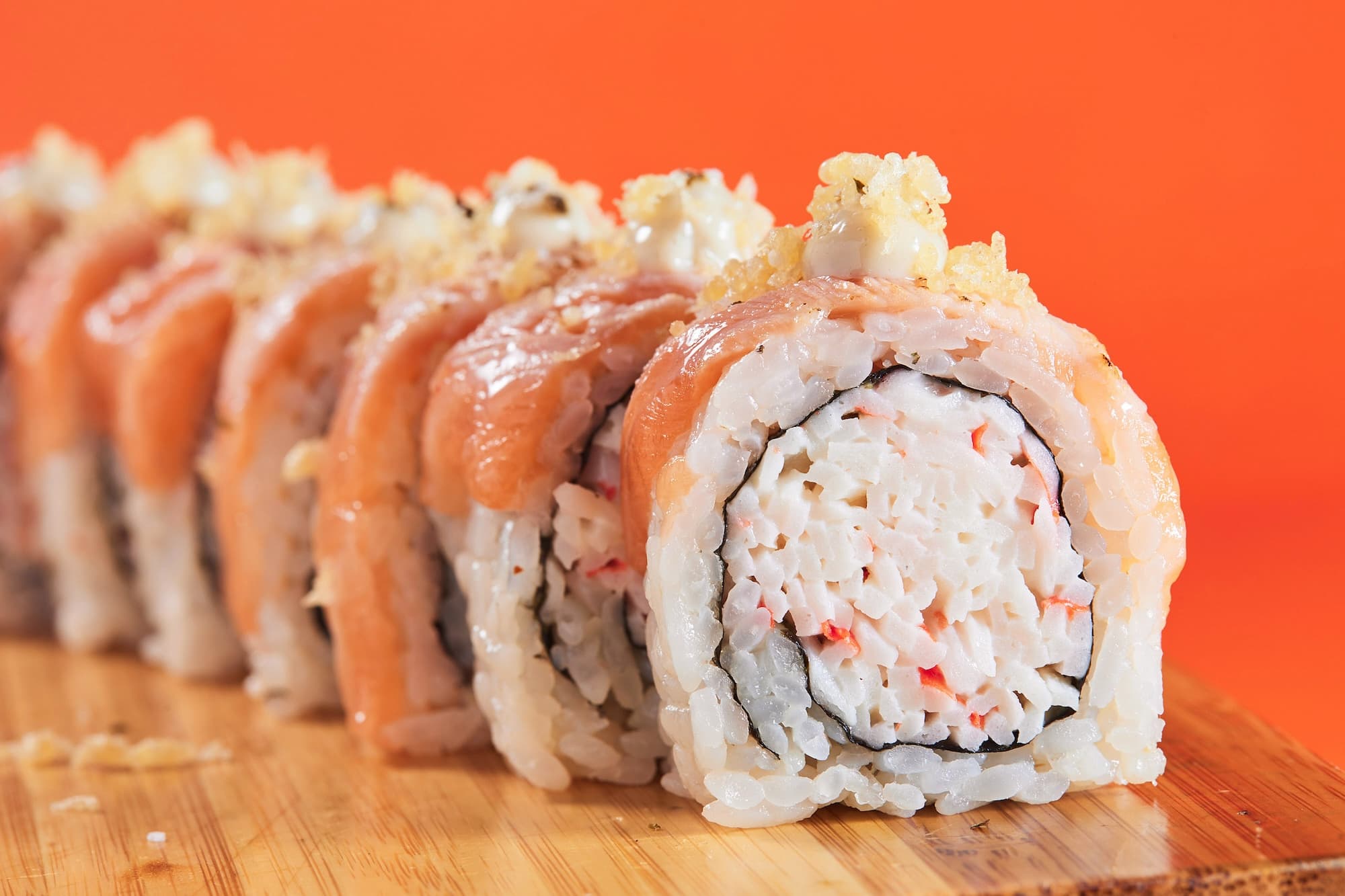 Salmon Aburi