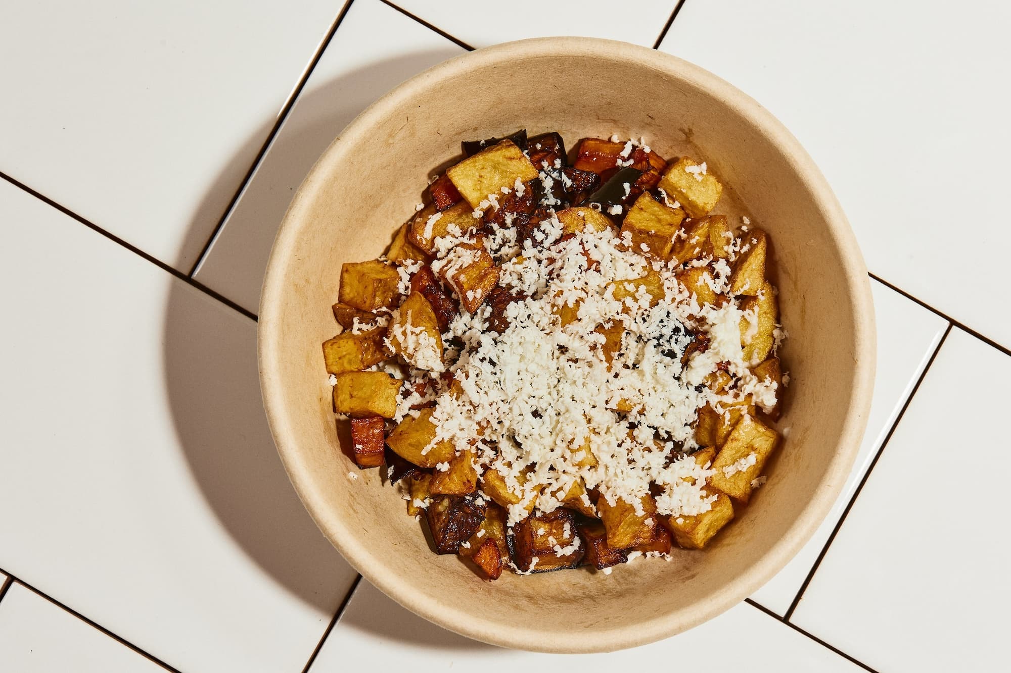 Vegetales Dorados + Feta