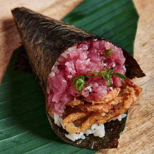 Handroll Truffle tuna -shoyu