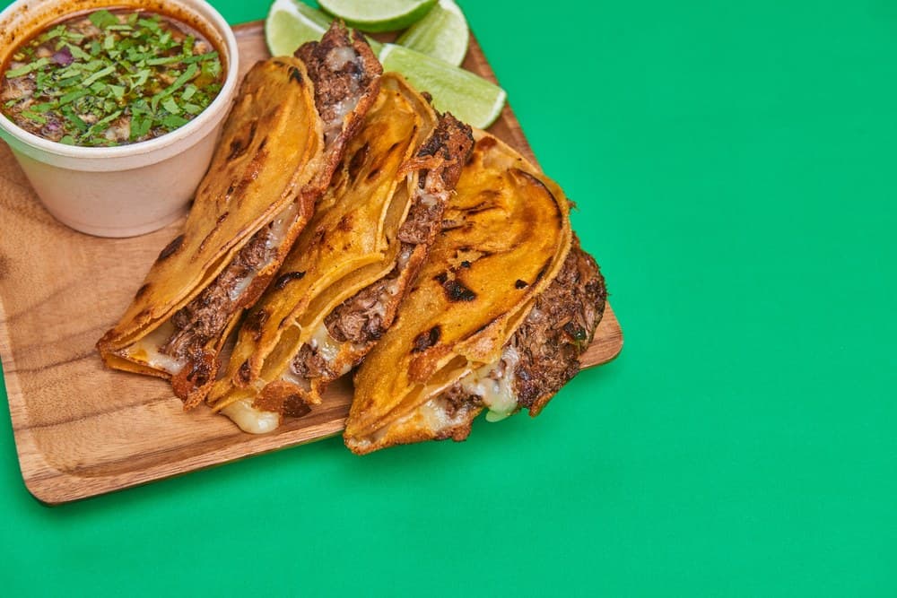 Quesabirria de short rib