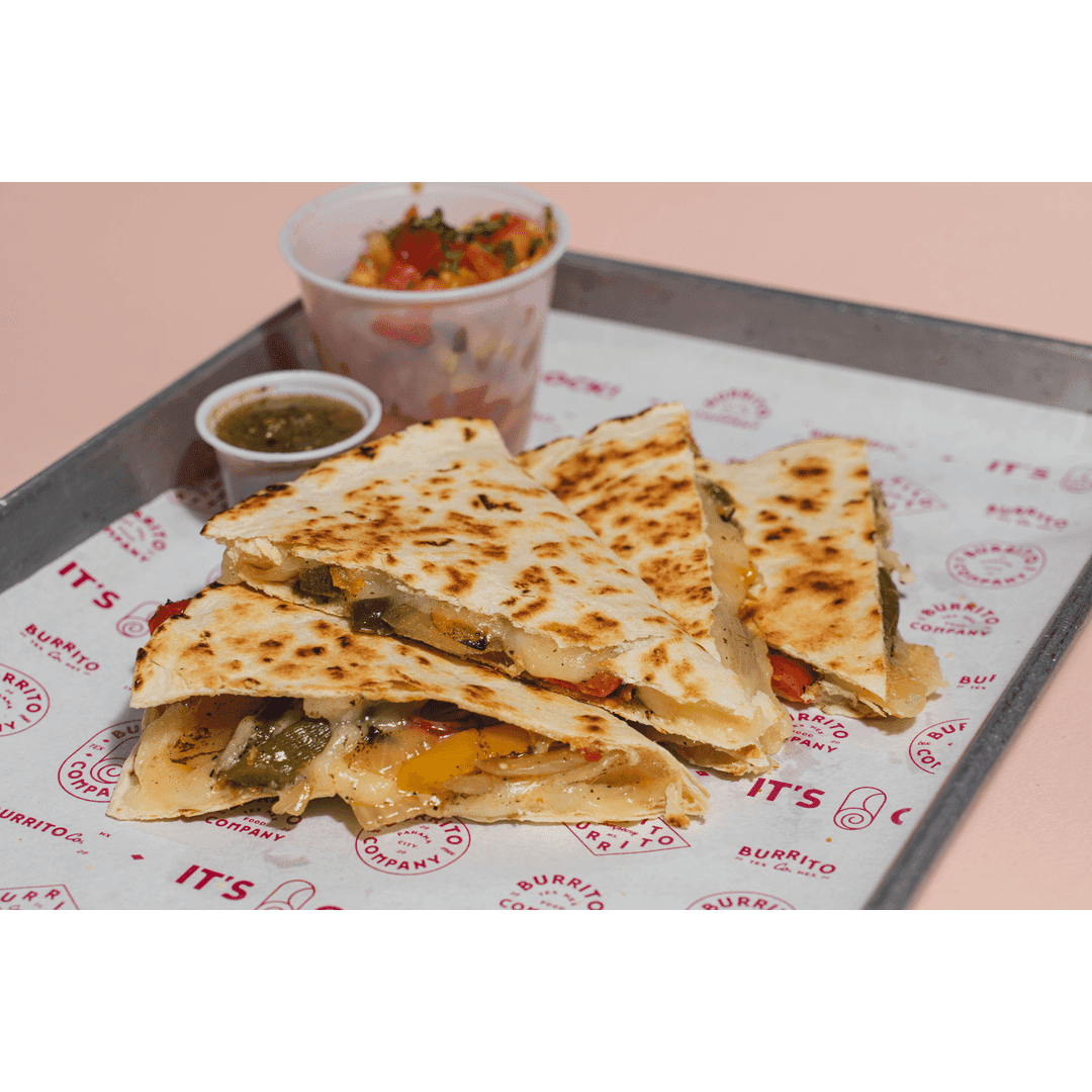 Quesadilla de vegetales fajita