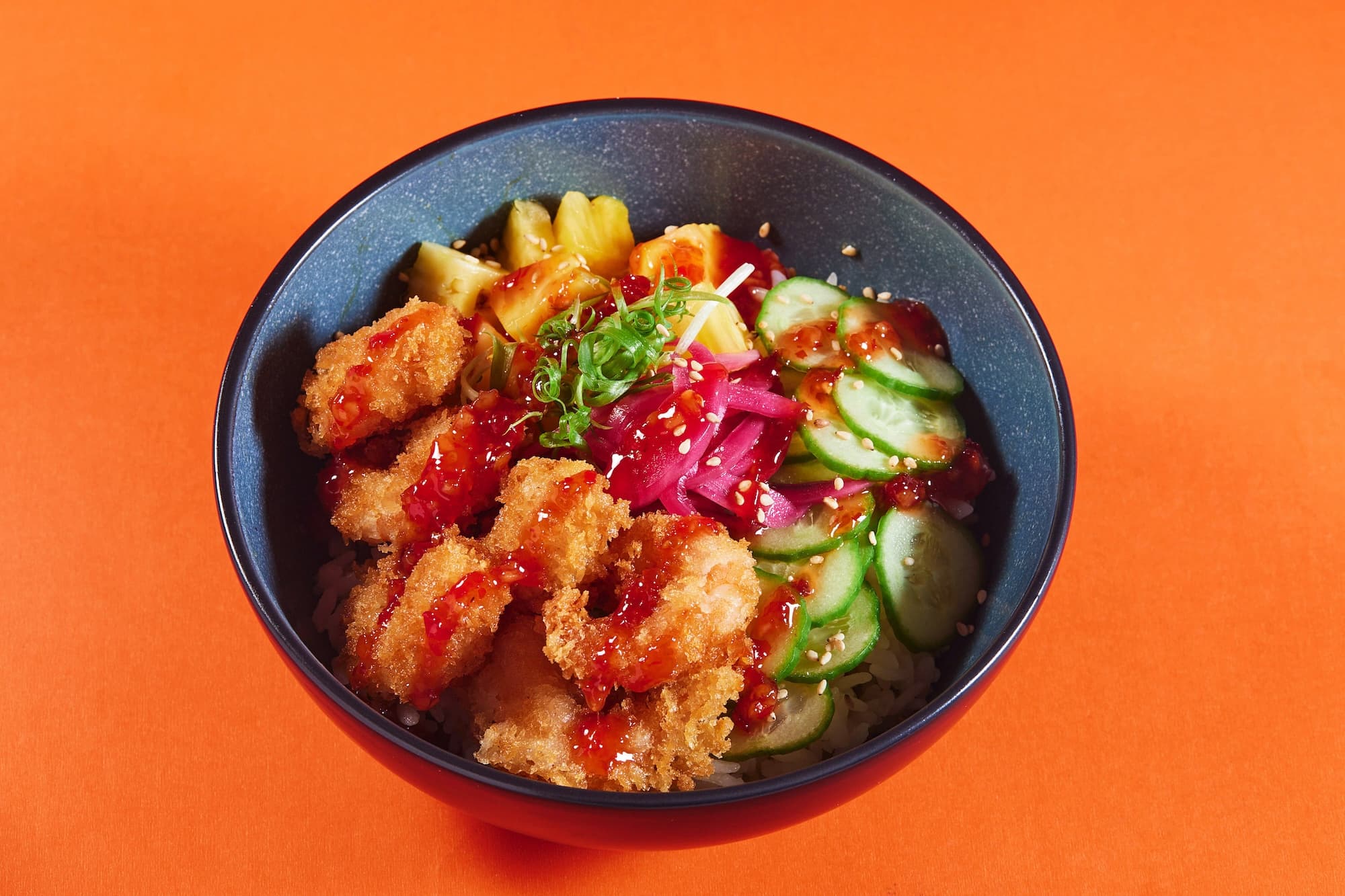 Rock Shrimp Donburi
