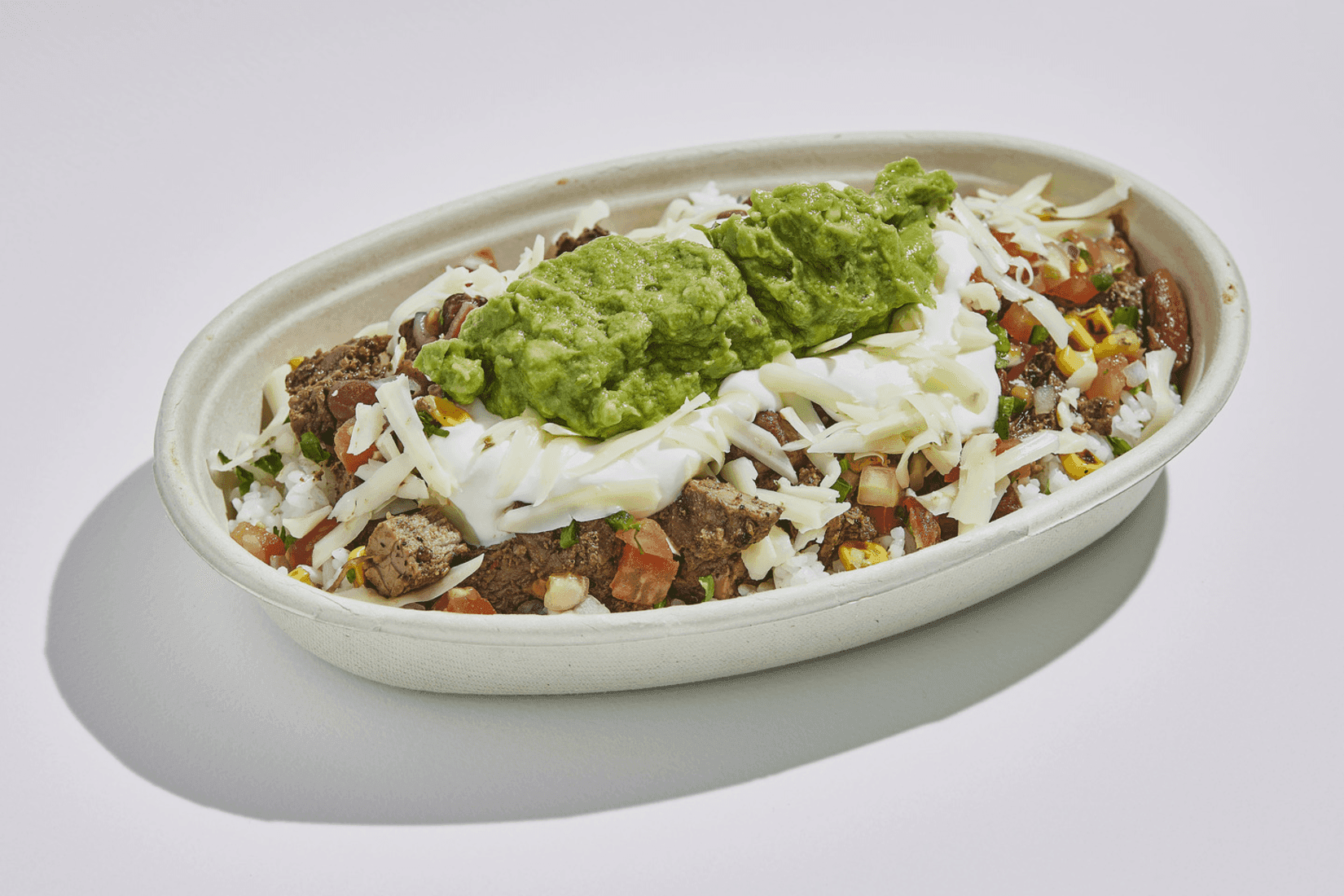 Burrito bowl de steak