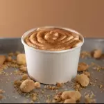 Creamy crunchy cinnamon pudding